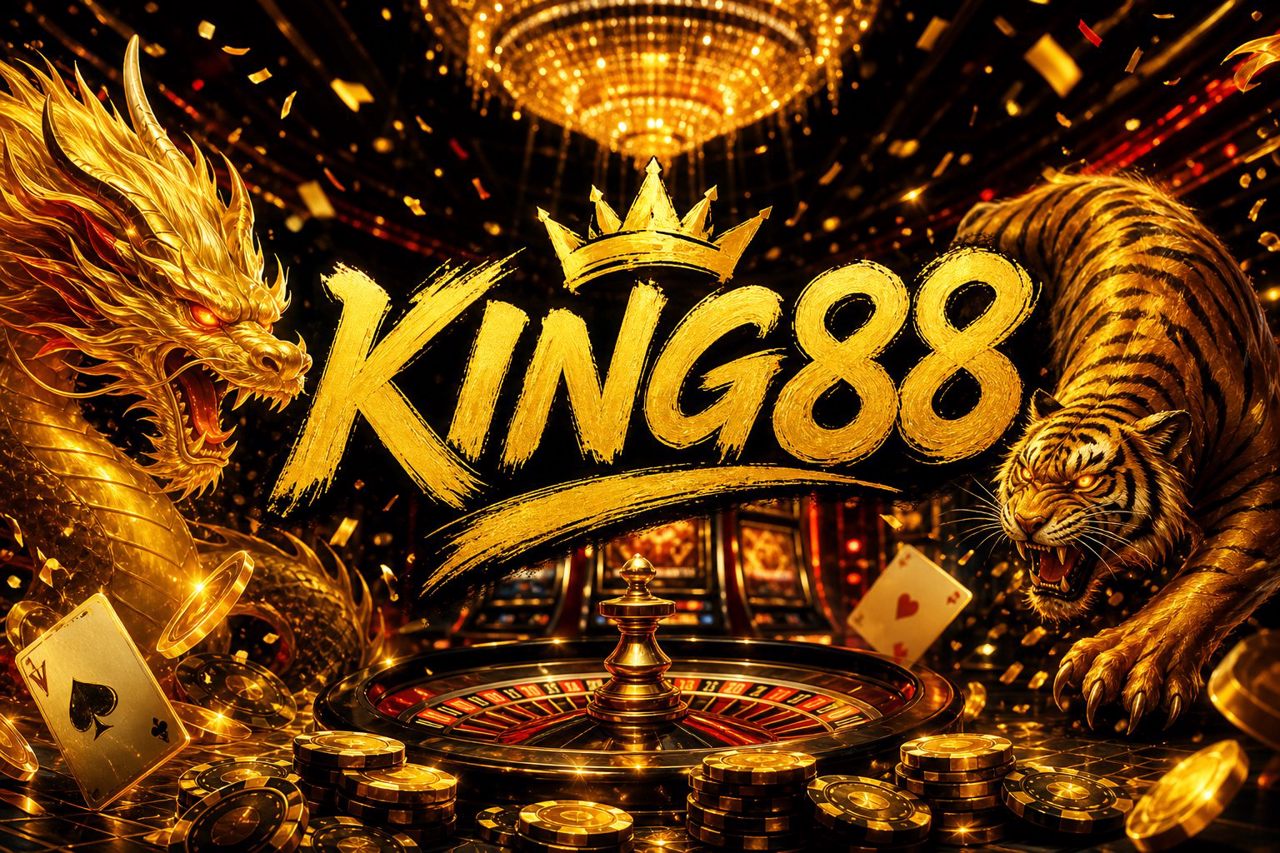 Các biểu tượng trò chơi baccarat, kỹ năng và quay số trên KING88